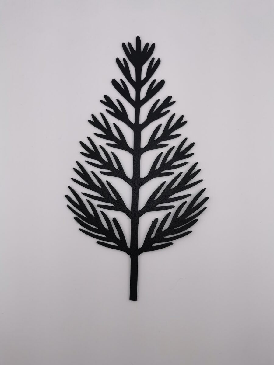 2d Modern Christmas Tree Wall Art/window Art