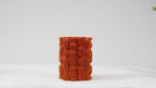 Lava Bubble Vase, Textured 3D Printed PETG Vase