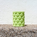 Honeycomb Wave 3D Printed Vase, Textured Planter