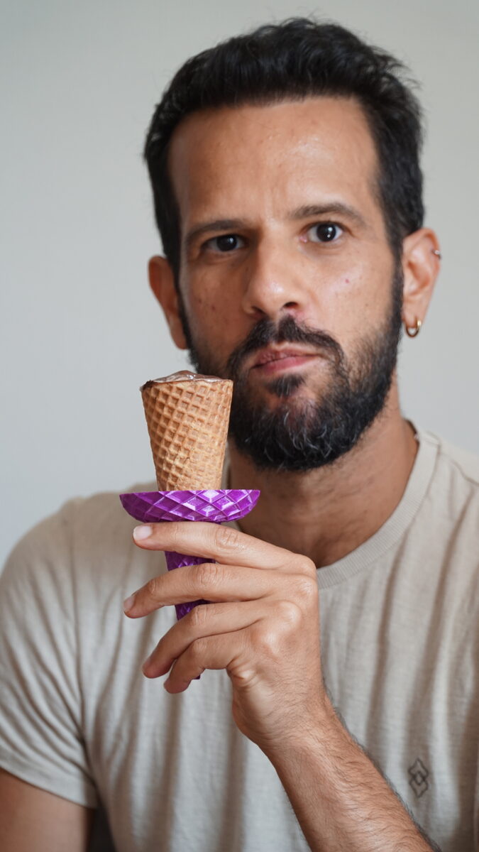 Icee Ice Cream Holder