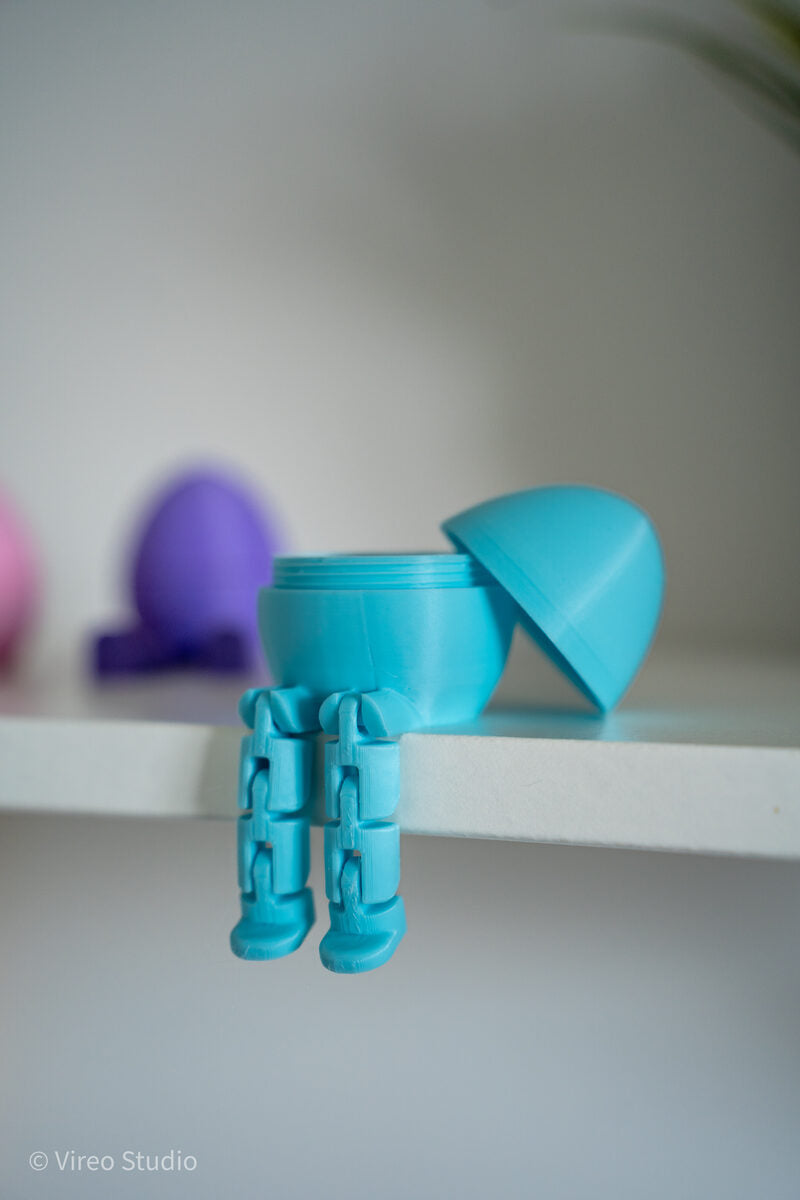 Fleggy | Flexi Egg Buddy - Easter Egg With Storage