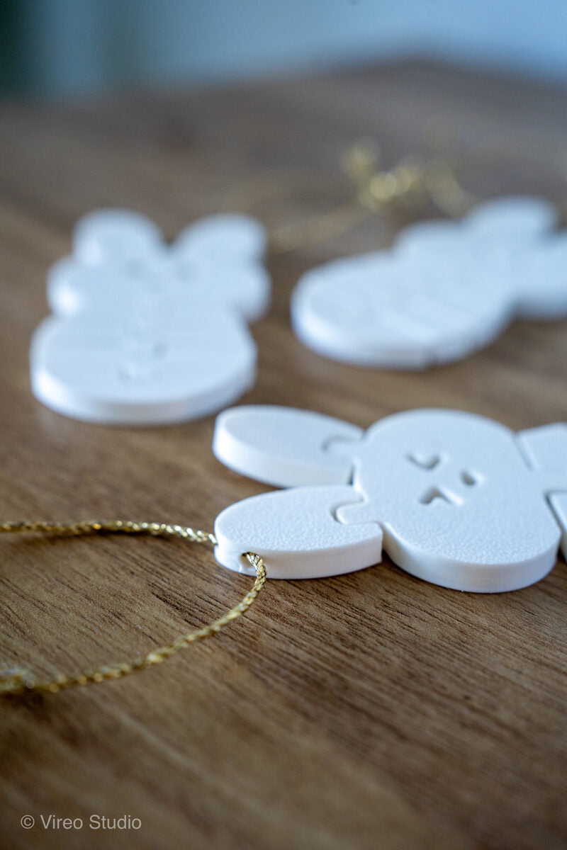 FlexiBuns | Easter Triple-Smile Flexible Bunny Bundle Keychains