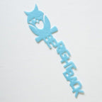 Perched Owl Corner Bookmark, 3D Printed Page Marker