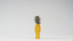 Silent Dude Ribbed Face Vase, 3D Printed Bud Vase