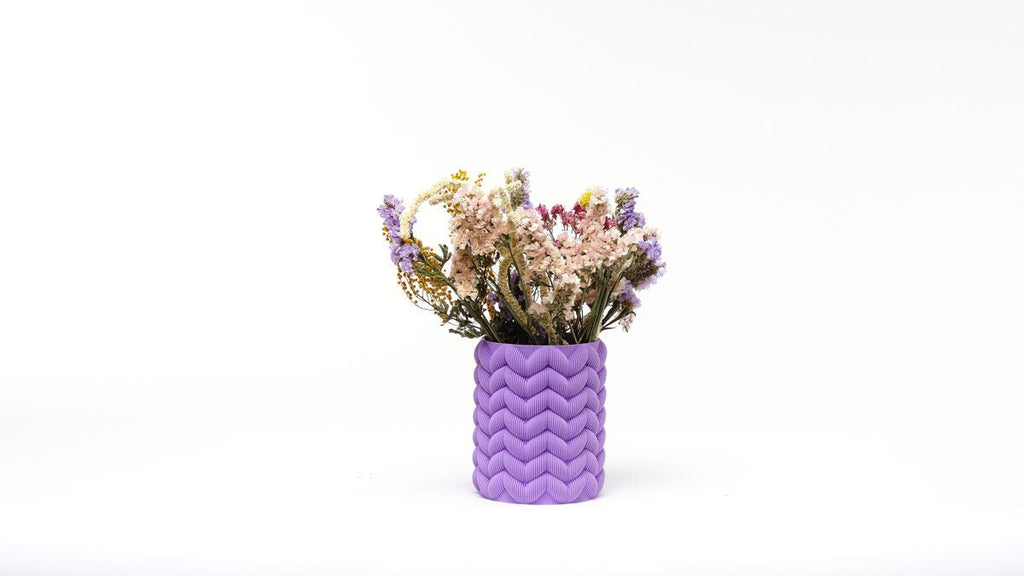 Babushka Wave Vase Trio, 3D Printed Nesting Vase Set