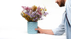 Babushka Wave Vase Trio, 3D Printed Nesting Vase Set