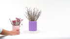 Babushka Wave Vase Trio, 3D Printed Nesting Vase Set