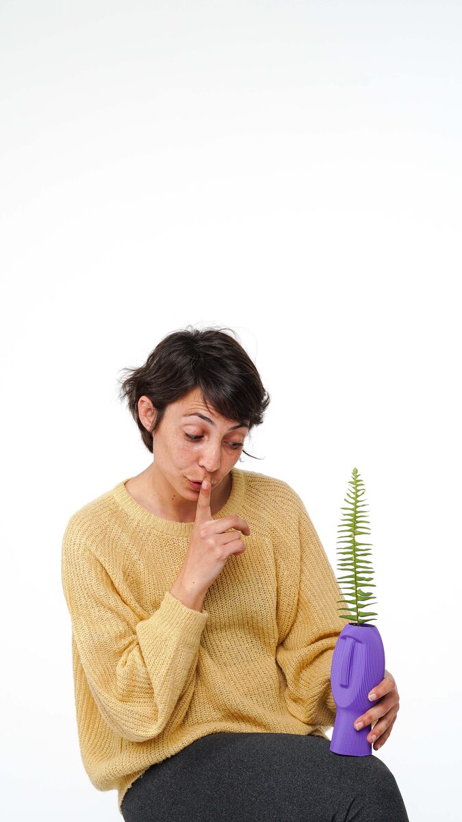 Silent Dude Vase