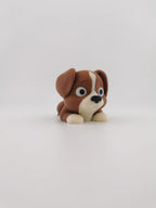 Flexi Puppy Keychain Toy, 3D Printed Articulated Dog