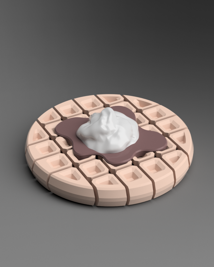 Floppy Waffle - Articulated Breakfast Waffle