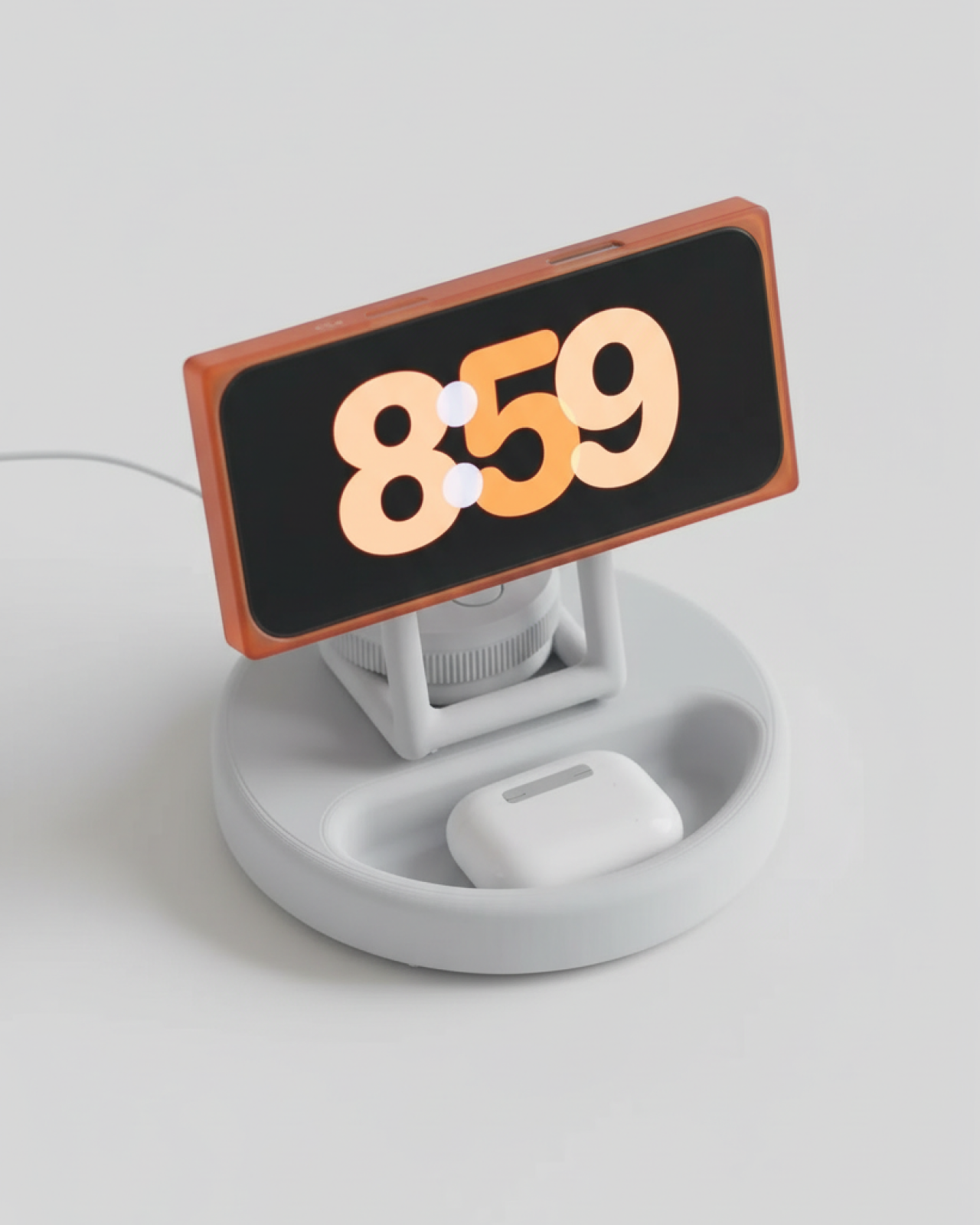 Rotatable MagSafe Bedside Dock Stand