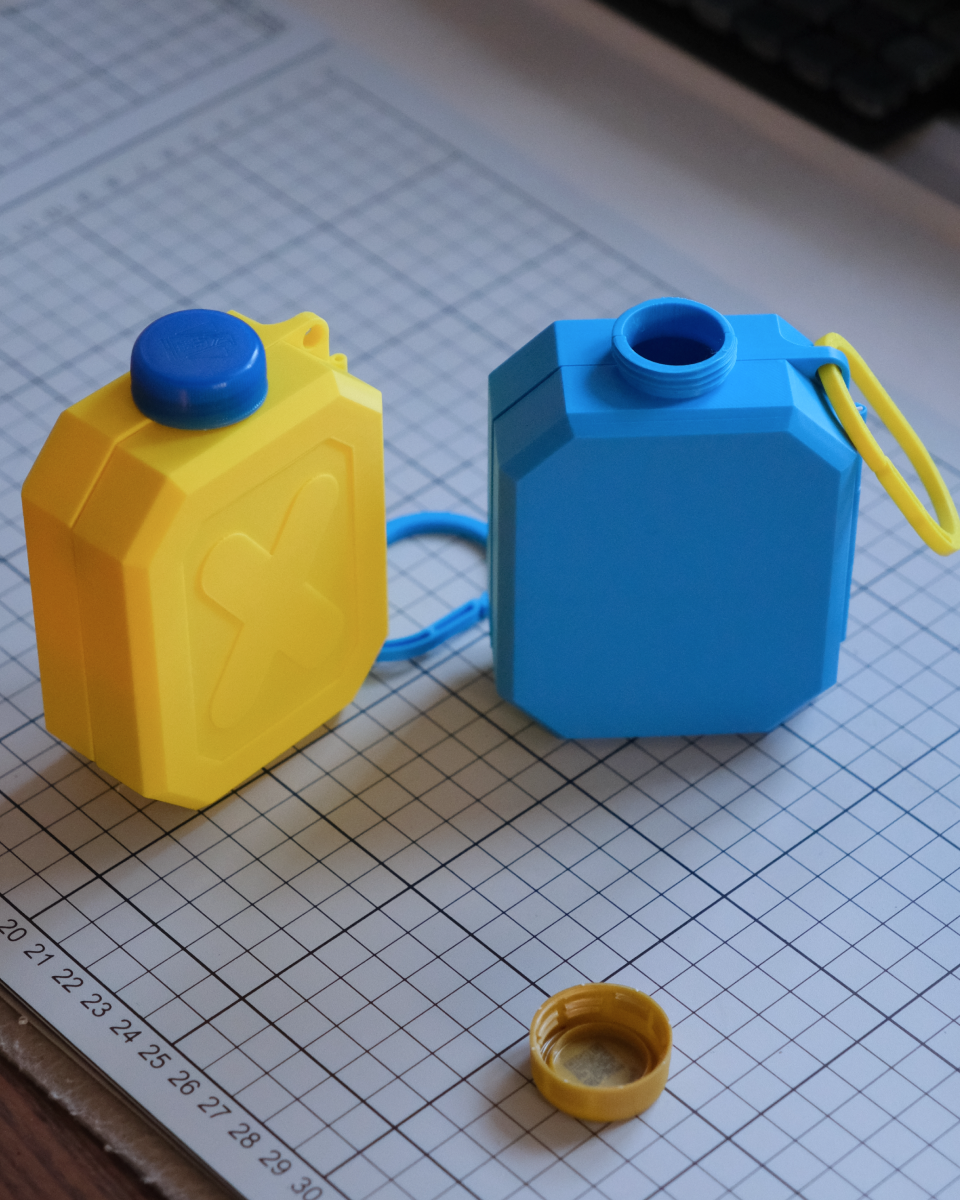 Gas Tank Portable Storage Box