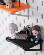 IKEA SKADIS Display Shelf, 3D Printed Snap-On Pegboard Shelf