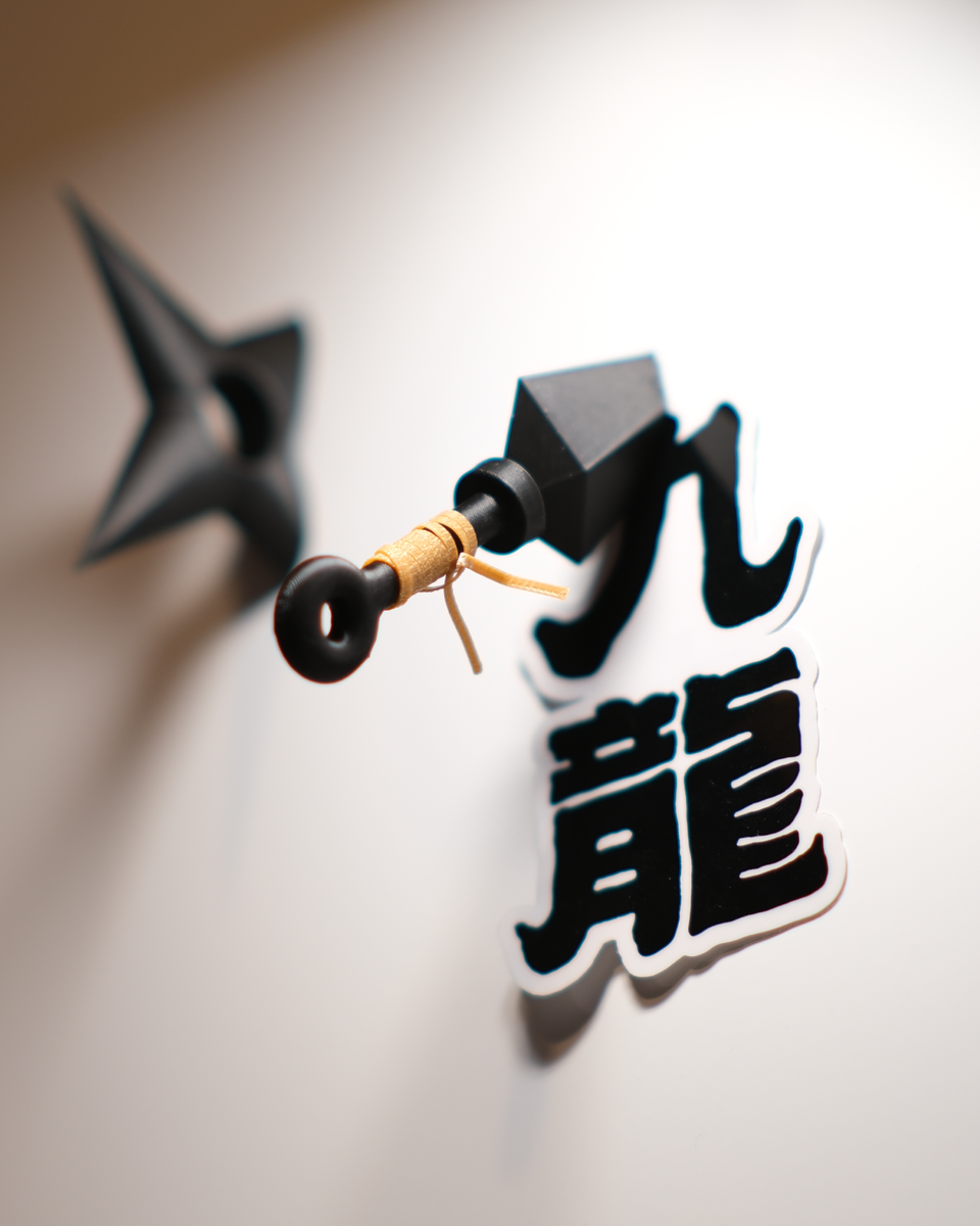 Ninja Memo Board Pin Set - Kunai & Shuriken
