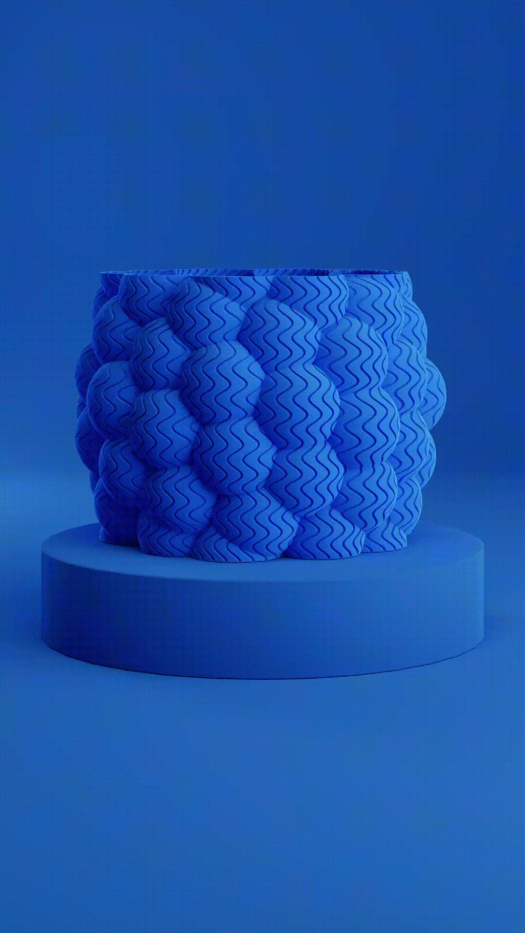 Silent Dude Face Vase, 3D Printed Character Planter