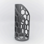 Honeycomb Mesh Bike Bottle Cage, 3D Printed PETG Bicycle Holder