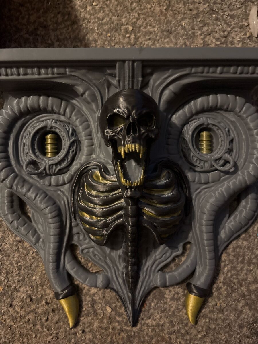 Giger Style Wall Shelf