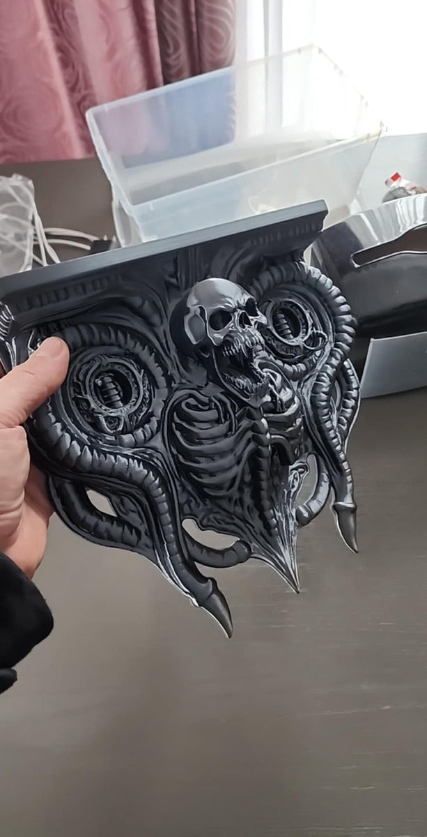 Giger Style Wall Shelf