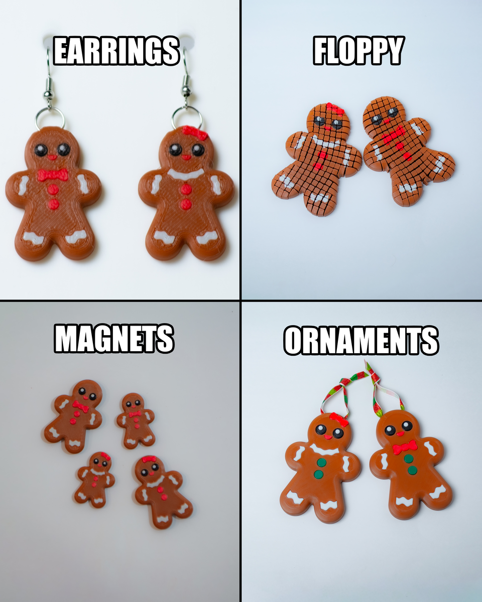 Gingerbread Couple Bundle - Gingerbread Man And Girl