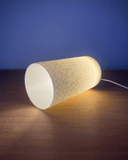 Halen Diamond Lattice Table Lamp, 3D Printed Warm Glow Shade