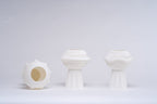 UFO Saucer Vase, Ribbed 3D Printed Planter