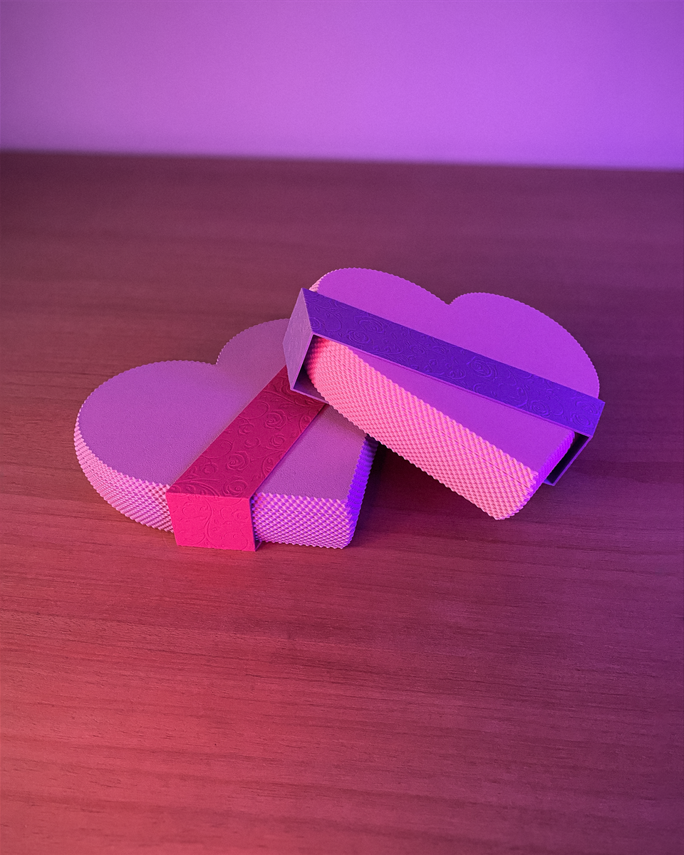 Ripple Heart Box For Valentine’s Day