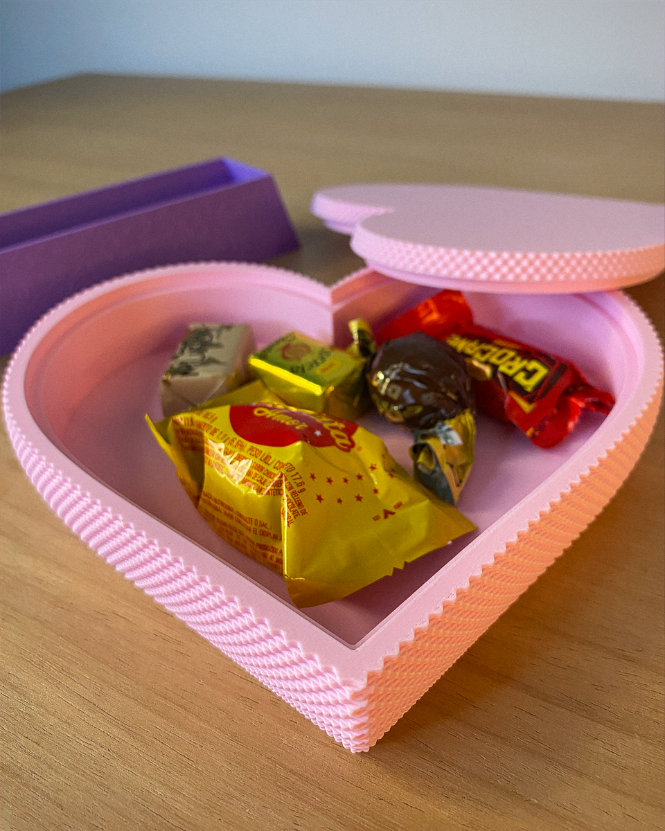 Ripple Heart Box For Valentine’s Day