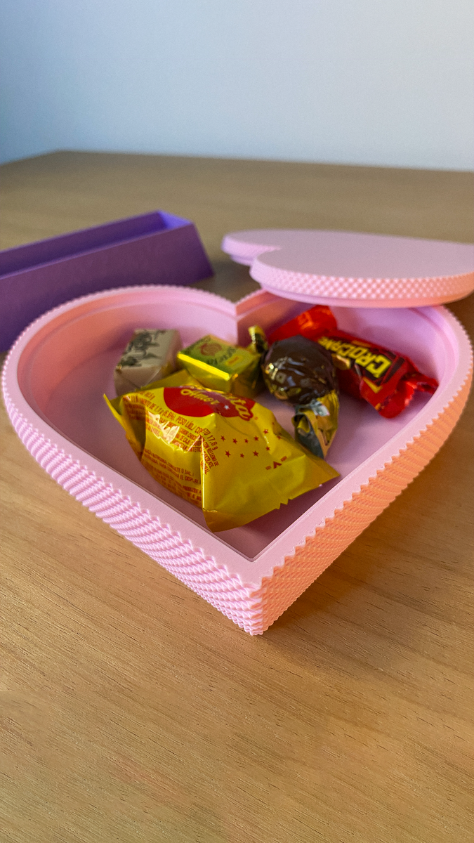 Ripple Heart Box For Valentine’s Day