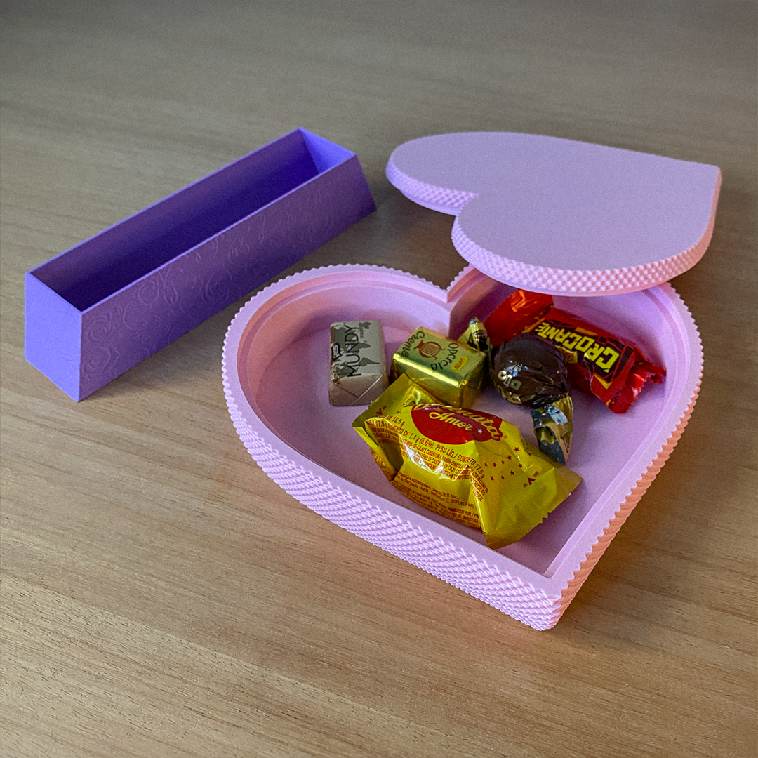Ripple Heart Box For Valentine’s Day