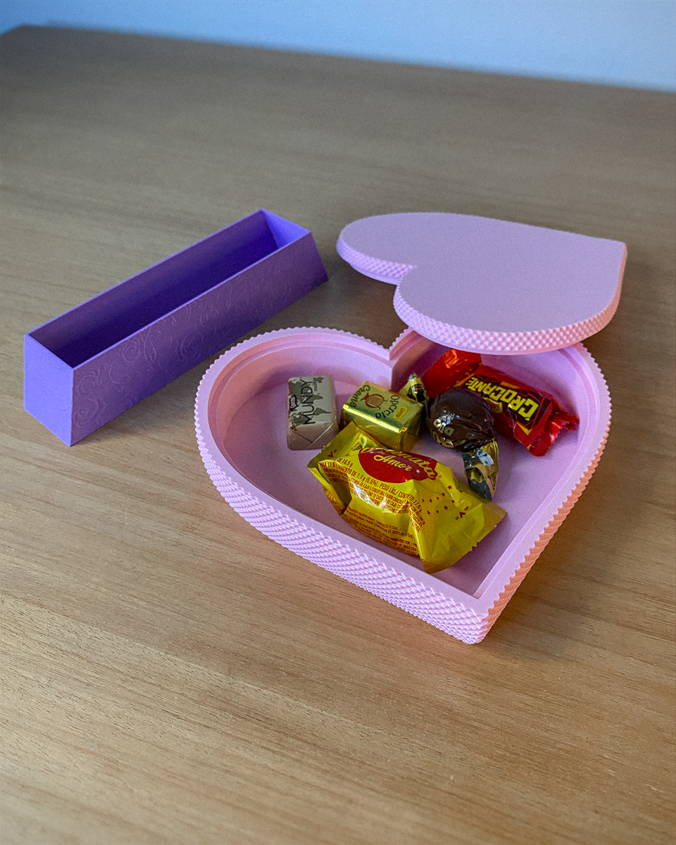Ripple Heart Box For Valentine’s Day