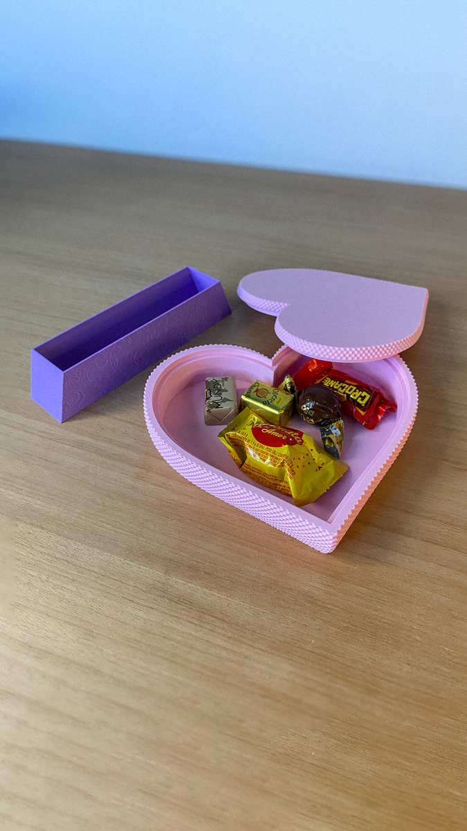 Ripple Heart Box For Valentine’s Day