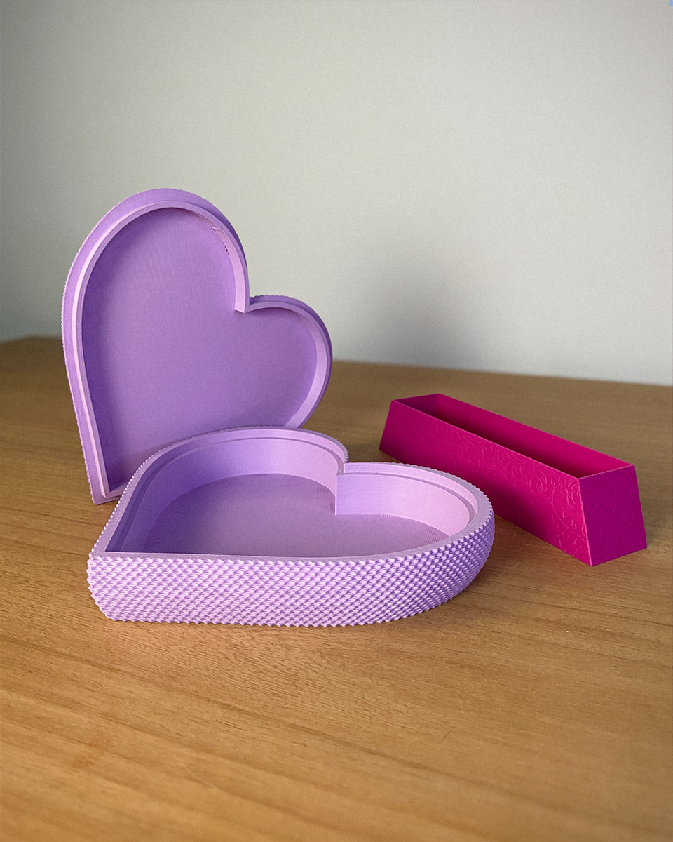 Ripple Heart Box For Valentine’s Day