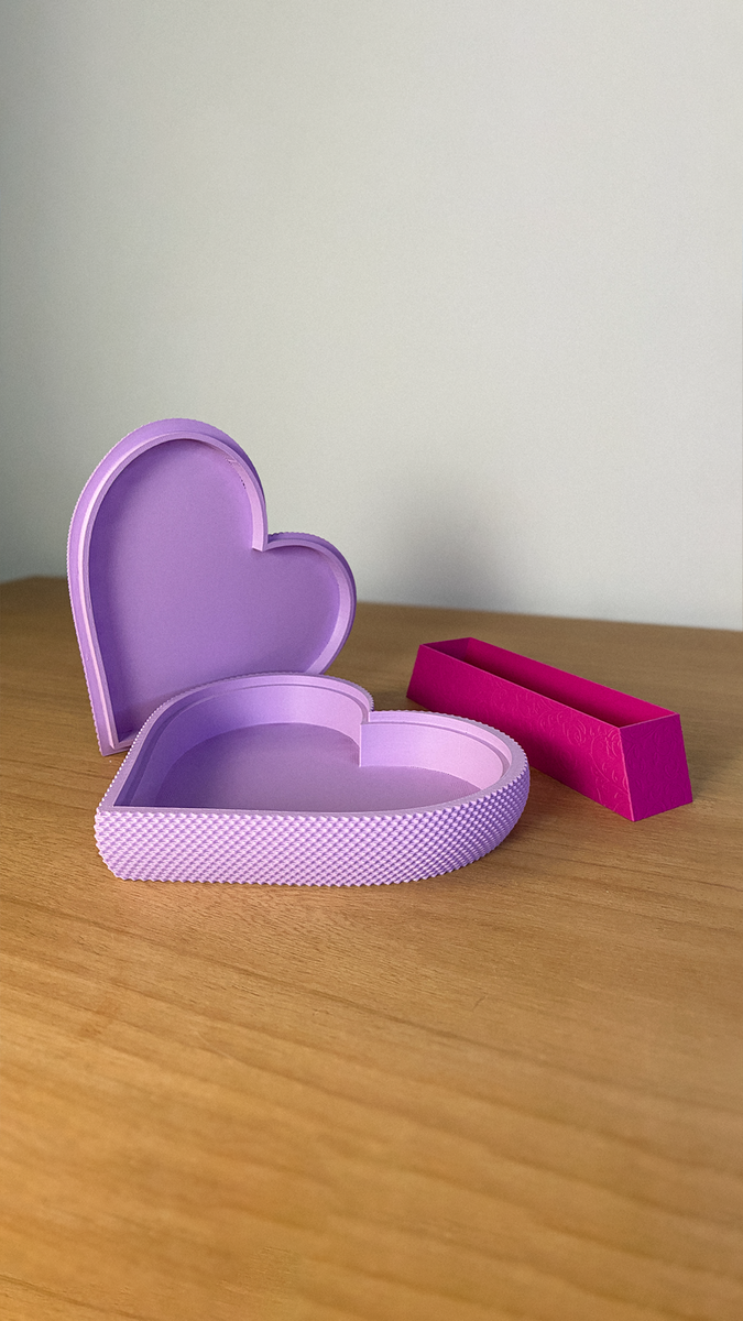Ripple Heart Box For Valentine’s Day