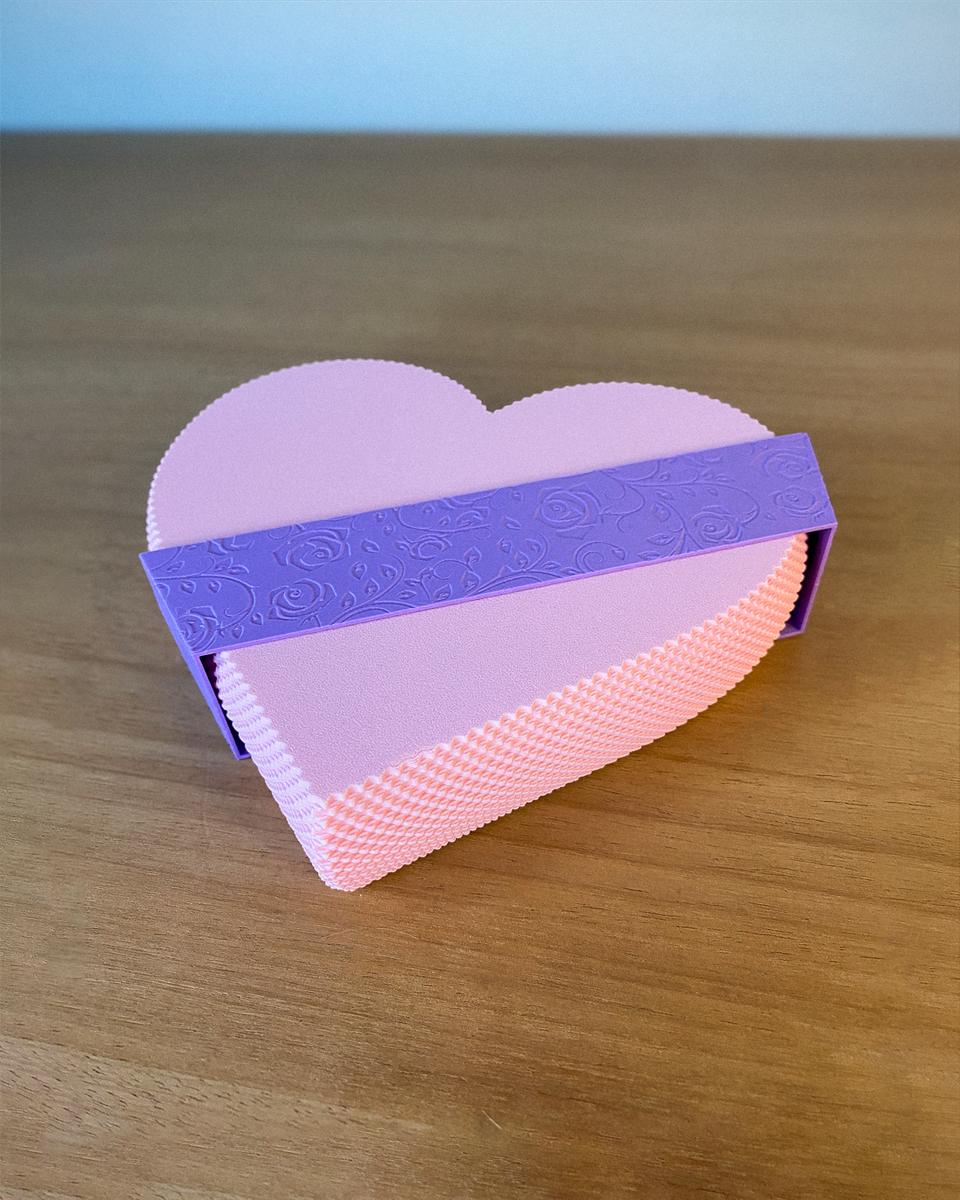 Ripple Heart Box For Valentine’s Day
