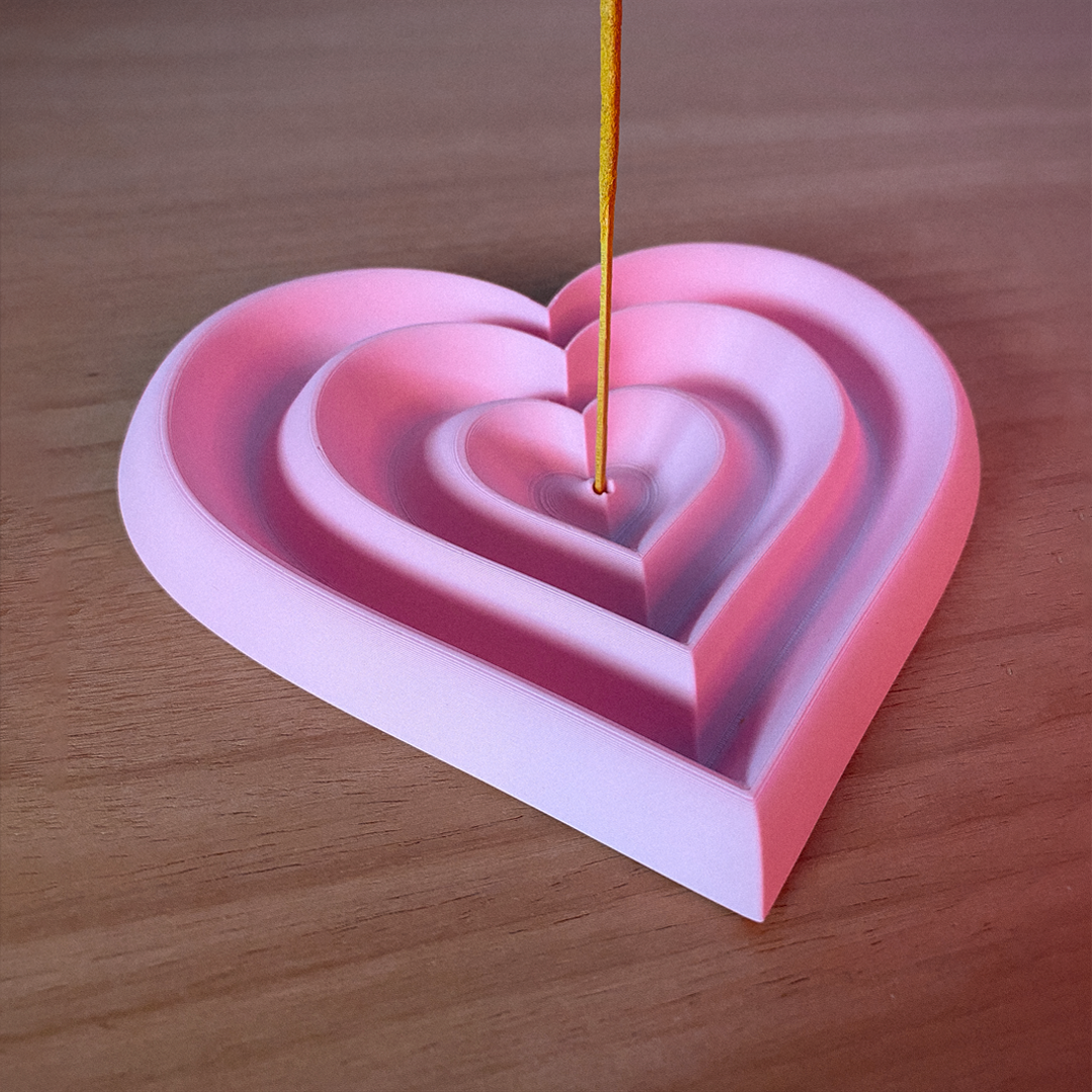 Ondo Incense Holder – Heart For Valentine’s Day