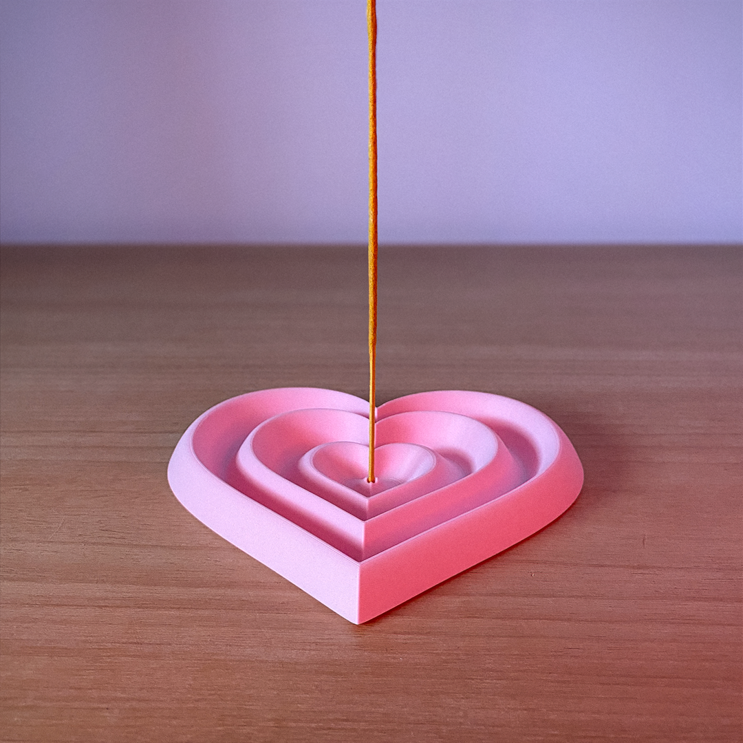 Ondo Incense Holder – Heart For Valentine’s Day