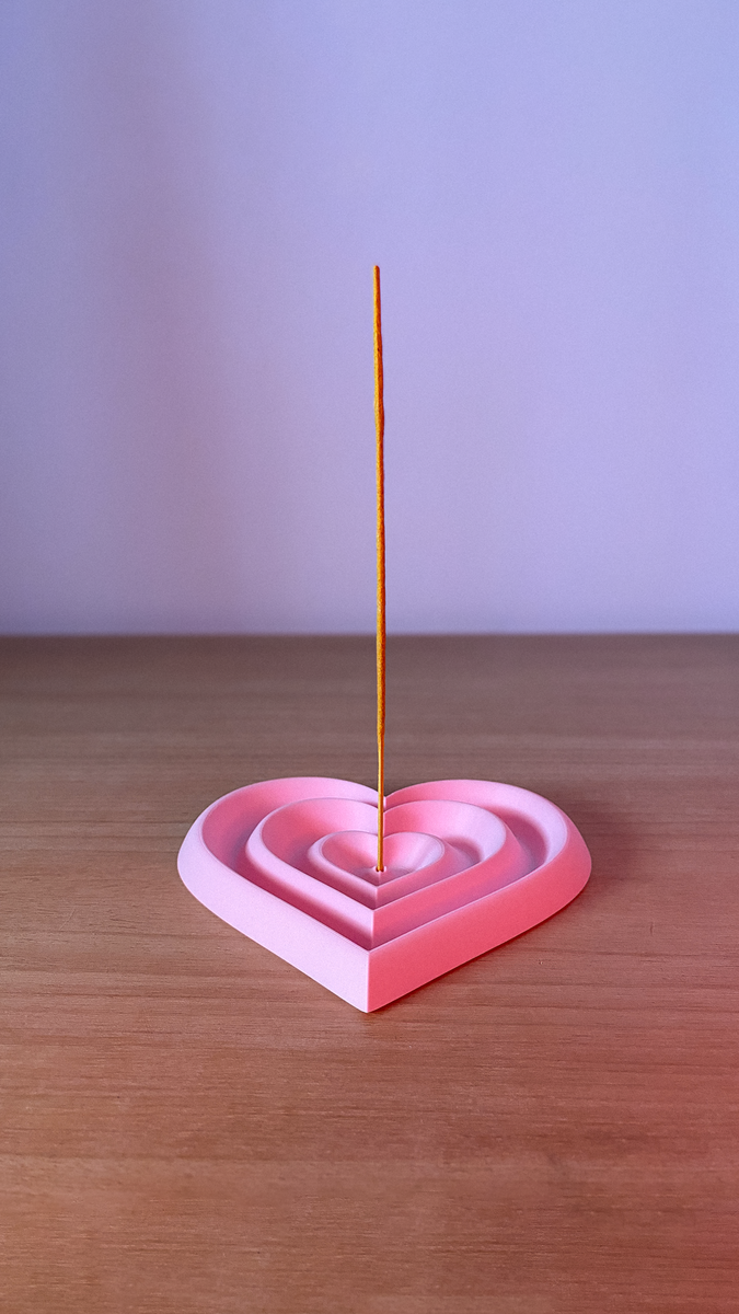 Ondo Incense Holder – Heart For Valentine’s Day