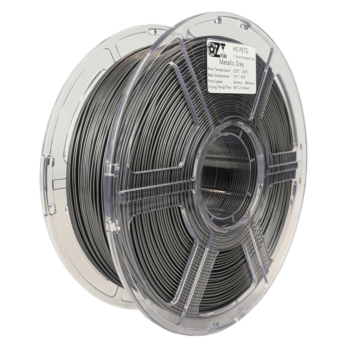 OzFDM PETG - HS Metallic Colours 3D Printing Filament 1.75mm 1KG - OzFDM