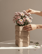 Happy Star Puffy Vase, 3D Printed Star Shaped Flower Vase