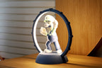 Illuminated Arc Figurine Display Stand, 3D Printed LED Base