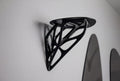 Skeleton Wall Shelf, 3D Printed Sculptural Floating Shelf