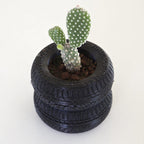 Tyre Planter, 3D Printed Stacked Tire Succulent Pot