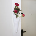 Torca Twisted Cone Wall Vase, 3D Printed Corner Decor