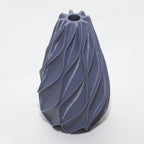 Spiral Twist Petal Bud Vase, 3D Printed Home Decor