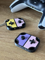 Retro Gamepad Fidget Keychain, 3D Printed Clicker Toy
