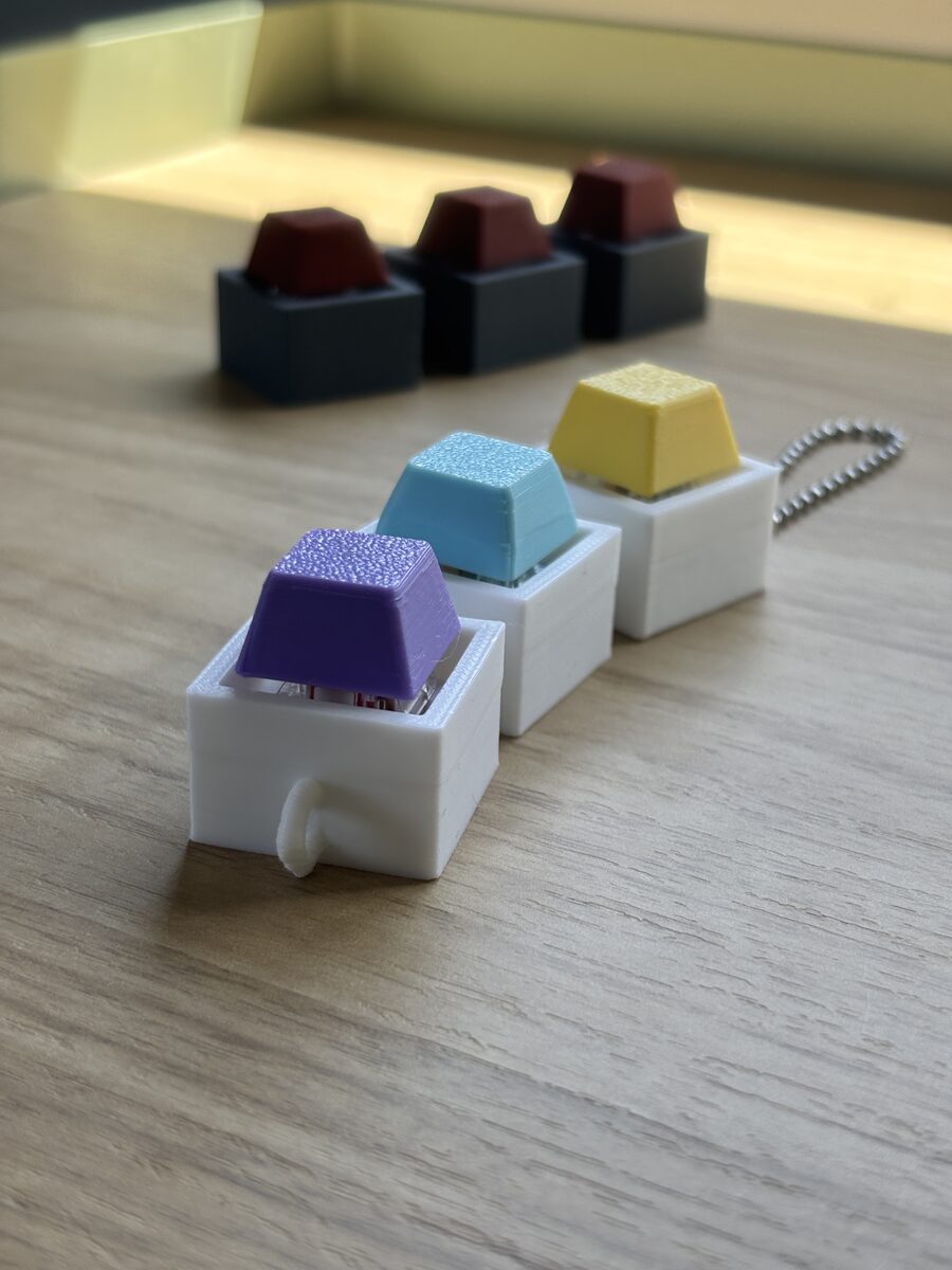 Flekey | Flexible Trio Of Keyboard Keys