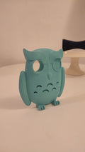 Owl Peephole Cover, 3D Printed Front Door Decor