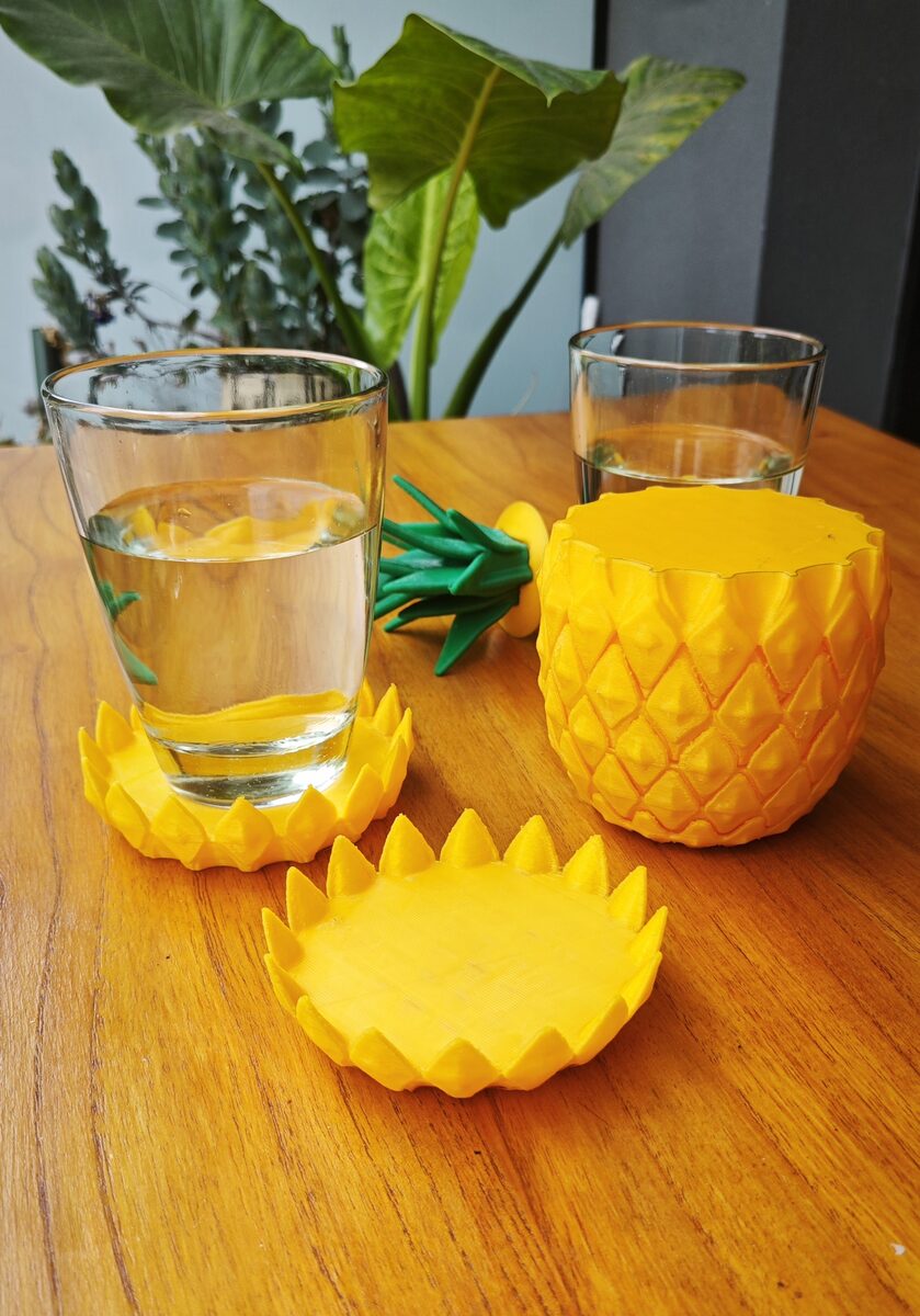 Pineapple Coasters