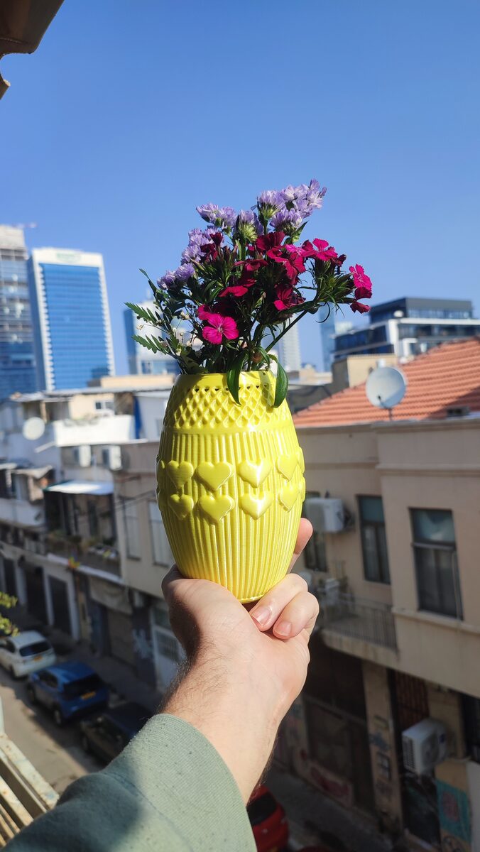 Elegant Valentine’s Vase