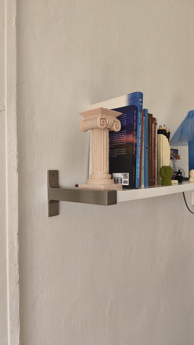 Column Destroyed Book End